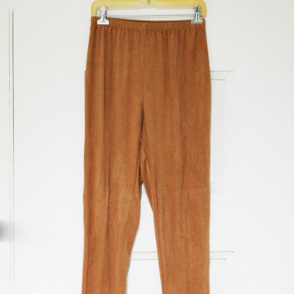 Women's Imitation Suede Pants